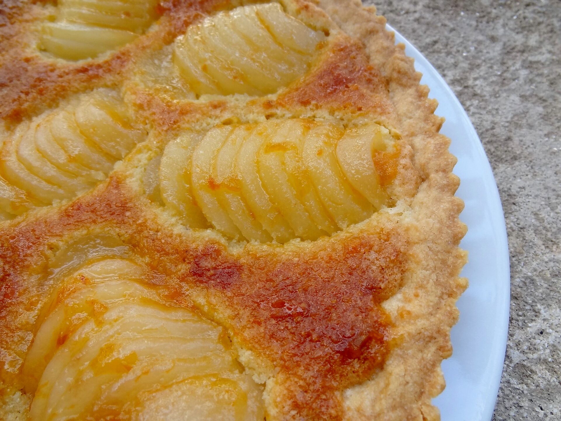 Tarte Aux Poires Et Aux Amandes Tarte Bourdaloue