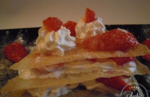 Feuilletine aux fruits rouges minute