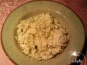Risotto au poireau