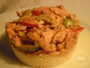 Poulet aux poivrons crémeux
