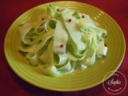 Salade de concombre en tagliatelles (dédié à Guyguy)