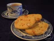 Cookies chocolat blanc et amandes