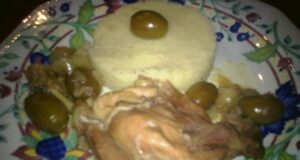 Cuisses de canard au citron et olives