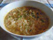 Soupe exotique aux nouilles
