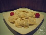 Raviolis sauce au gorgonzola