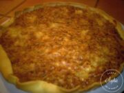 Quiche à la tomate et aux lentilles