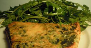 Quiche épinards et jambon fumé