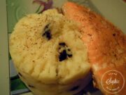 Saumon à l’unilatéral et écrasée de pommes de terre aux olives
