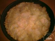 Tarte aux poires et noix sans sucre