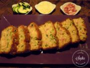 Cake aux courgettes, lardons et fromage