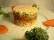 Crumble de carottes et brocolis