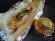 Papillote de saumon aux épices