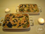 Petits flans de brocolis aux amandes grillées