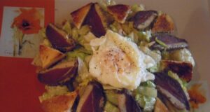 Salade composée au magret de canard