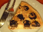 Tarte de boudin noir aux deux pommes