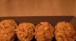Pommes de terre farcies oignons-viande