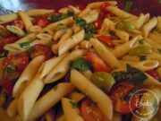 Salade de penne au basilic