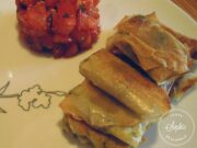 Petits paquets d’herbes croustillants