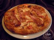 Pizza au lard fumé