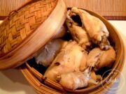 Poulet à la vapeur de citronnelle