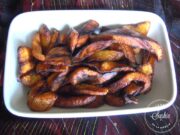 Bananes plantain frites