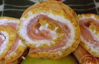 Roulade de saumon fumé au curry