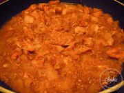 Poulet épicé aux pommes