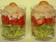 Verrines à la crème de thon