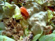 Salade régime hyperproteiné