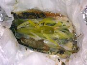 Tilapia mariné en papillote