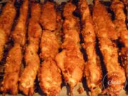 Brochettes de poulet en croûte de noix de cajou