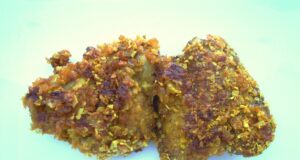Croustillants de poulet aux amandes et corn flakes