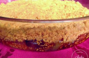 Crumble aux figues