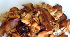 Poulet au lard