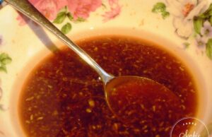 Sauce salade exotique