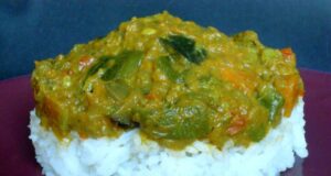 Curry de légumes au lait de coco