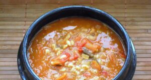Soupe d’agneau bio à l’orge