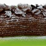 Bûche de Noël aux marrons sans gluten 0