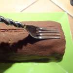 Bûche de Noël aux marrons sans gluten 10