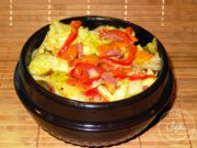 Salade composée carottes et poivrons