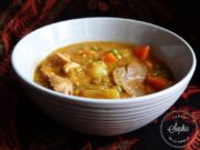 Soupe de légumes au canard