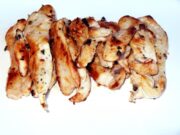 Aiguillettes de poulet au citron et poivre vert