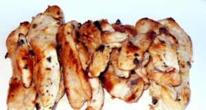 Aiguillettes de poulet au citron et poivre vert