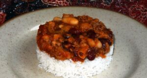 Chili con carne aux deux haricots