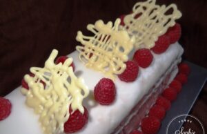 Gâteau aux framboises