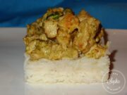 Poulet sauce pistaches
