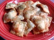 Raviolis épinards ricotta frits
