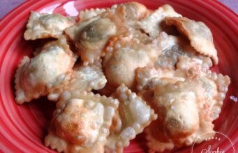 Raviolis épinards ricotta frits