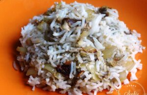Riz sauté aux cèpes