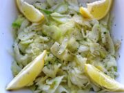Salade de fenouil mi-cuit au citron